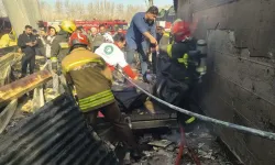 Askeri helikopter pazara düştü! Çok sayıda ölü var