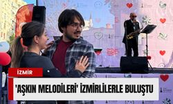 Alsancak'ta Sevgililer Günü coşkusu: 'Aşkın Melodileri' İzmirlilerle buluştu