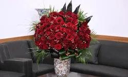 72 yaşındaki Erdoğan'a 72 gül!