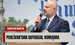 Başkan Pehlivan’dan duygusal konuşma