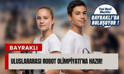 Bayraklı Uluslararası Robot Olimpiyatı’na hazır!