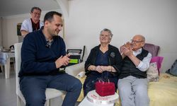 Bornova'da Sevgililer Günü’nde vefa ve şefkat buluşması