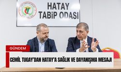 İzmir Büyükşehir Belediye Başkanı Cemil Tugay’dan Hatay’a sağlık ve dayanışma mesajı