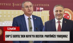 CHP’li Sertel’den Çağdaş Kaya’ya destek: Partimize yakışmaz