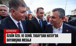 Depremin yıl dönümünde Hatay'da buluştular: Özgür Özel ve Cemil Tugay'dan dayanışma mesajı