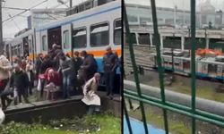 Esenler'de metro raydan çıktı!