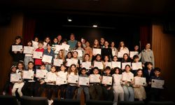 Folkart Academy’de çocuklar mezuniyet heyecanı yaşadı