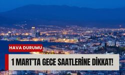 Gece saatlerine dikkat! İzmir'de 1 Mart Pazar hava durumu