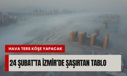 24 Şubat’ta İzmir’de şaşırtan tablo: Hava ters köşe yapacak