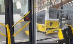 İstanbul Fatih'te 3 İETT otobüsü birbirine girdi!