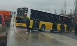 İstanbul'da İETT otobüsü kaza yaptı