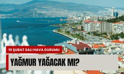 İzmir’de 10 Şubat Salı hava durumu | Yağmur yağacak mı?
