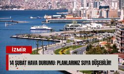 İzmir’de 14 Şubat hava durumu: Planlarınız suya düşebilir!