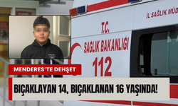 İzmir'de 14 yaşındaki çocuk sigara vermediği için akranını bıçakladı!