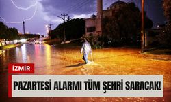 İzmir’de 9 Şubat'ta sağanak bitmiyor! Pazartesi alarmı tüm şehri saracak