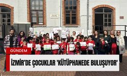 İzmir’de çocuklar 'Kütüphanede buluşuyor': Yaratıcı okuma atölyesi başladı