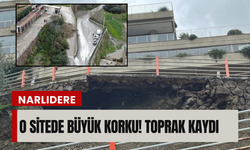 İzmir’de heyelan alarmı! Araç girişleri durduruldu