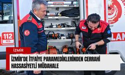 İzmir’de itfaiye paramediklerinden cerrahi hassasiyetli müdahale: Yüzük ve cisim batmalarında zamanla yarış