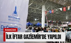 İzmir'de Ramazan'ın ilk iftarı Gaziemir'de kuruldu