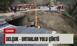 Selçuk – Ortaklar yolu çöktü