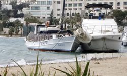 Muğla’da fırtına ve sağanak etkili oldu: Seferler iptal, tekneler sürüklendi