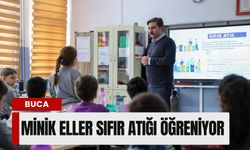 Buca’da 'yeşil gelecek' seferberliği: Minik eller sıfır atığı öğreniyor