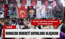 İzmir'de ramazan bereketi sofralara ulaşacak