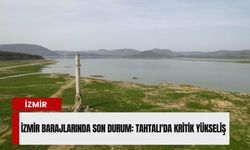 İzmir barajlarında son durum: Tahtalı'da kritik yükseliş