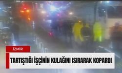 Alsancak’ta İnanılmaz Olay: Tartıştığı İşçinin Kulağını Isırarak Kopardı