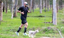 İzmir Duatlonu'nda sürpriz yarışmacı: Parkura kuzu girdi!