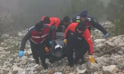 Uçurumda bir kişinin cansız bedeni bulundu!