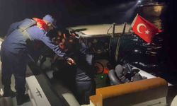 Urla açıklarında 39 göçmen ve 2 kişi yakalandı