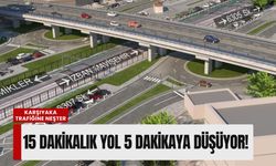Karşıyaka trafiğine dev neşter: 15 dakikalık yol 5 dakikaya düşüyor!