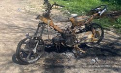 50 bin liralık motoruna 204 bin TL ceza yedi, motorunu yaktı!