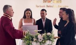Torbalı’da nikah sırasında yapılan şaka davetlileri endişelendirdi