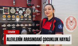 Alevlerin arasındaki çocukluk hayali: İzmir’in genç neferi İrem Gül Altundaş