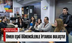 Bornova’da gençlik sofrası: Ömer Eşki üniversitelilerle iftarda buluştu!