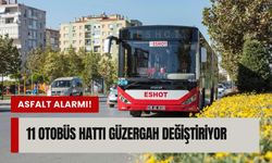 Buca’da asfalt alarmı! 11 otobüs hattı güzergah değiştiriyor