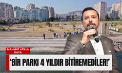 Milletvekili Kaya’dan Mavişehir tepkisi: 'Sahildeki bir parkı 4 yıldır bitiremediler!'