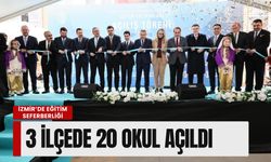 İzmir’de eğitim seferberliği: Bornova, Konak ve Karabağlar’da 20 okul açıldı