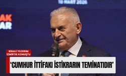 Binali Yıldırım İzmir'de konuştu: 'Cumhur İttifakı istikrarın teminatıdır'