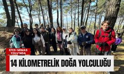 Efes-Mimas Yolu’nda gençlik adımları: 14 kilometrelik doğa yolculuğu