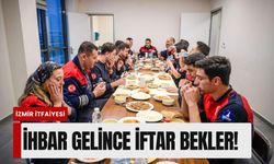 Ateş savaşçılarının imece sofrası: İhbar gelince iftar bekler!