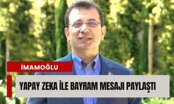 İmamoğlu, yapay zeka ile bayram mesajı paylaştı