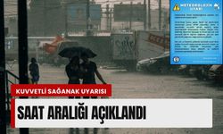İzmir için kuvvetli sağanak uyarısı: Saat aralığı açıklandı