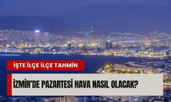 İzmir’de 16 Mart pazartesi günü hava nasıl olacak? İşte ilçe ilçe tahmin