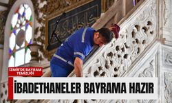 İzmir'de bayram temizliği: İbadethaneler pırıl pırıl bir bayrama hazırlanıyor