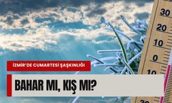 İzmir’de cumartesi şaşkınlığı: Bahar mı, kış mı?