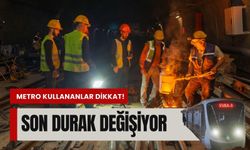 İzmir’de metro kullananlar dikkat! 4 gün boyunca son durak değişiyor