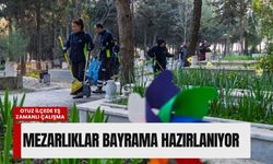 İzmir’de mezarlıklar bayram ziyaretlerine hazırlanıyor: Bakım çalışmaları Gaziemir’den başladı